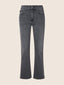 Kate Crop Straight 5 Pocket Jeans in Light Grey Power Stretch Denim | Jacob Cohën