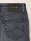Kate Crop Straight 5 Pocket Jeans in Light Grey Power Stretch Denim | Jacob Cohën