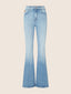 Victoria Flare 5 Pocket Jeans in Light Blue Comfort Denim | Jacob Cohën