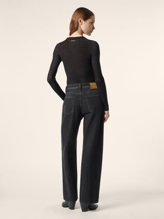 Grace - Jeans in denim di cotone e lyocell