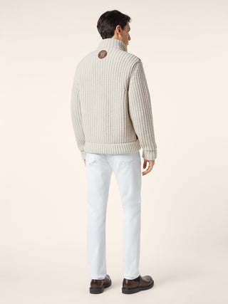 Wool and Shearling Jacket