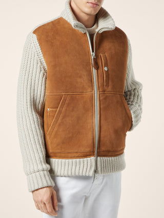 Wool and Shearling Jacket