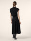 Sleeveless Dress in Black Double Shaved Wool Knit | Jacob Cohën | Details 3