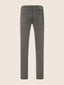 Bard Fast Regular-Slim 5 Pocket Pants in Dove-Grey Modal and Lyocell Stretch Twill | Jacob Cohën | Details 3
