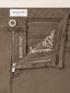 Bard Fast Regular-Slim 5 Pocket Pants in Beige Modal and Lyocell Stretch Twill | Jacob Cohën | Details 4