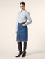 Regular Fit Shirt in Grey Striped Cotton Poplin | Jacob Cohën