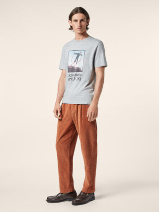 Daniel – Pants in Cotton and Cashmere Corduroy
