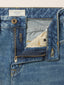 Jackie Palazzo 5 Pocket Jeans in Dark Blue Recycled Cotton Denim | Jacob Cohën | Details 4
