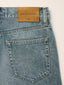 Jean wide 5 poches Grace en denim de coton et lyocell bleu foncé | Jacob Cohën | Details 2