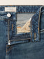 Vivian Bootcut 5 Pocket Jeans in Dark Blue Comfort Denim | Jacob Cohën | Details 4