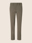 Mary Slim Trousers in Khaki Stretch Wool Canvas | Jacob Cohën