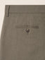 Mary Slim Trousers in Khaki Stretch Wool Canvas | Jacob Cohën | Details 4