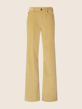 Hailey Relaxed 5 Pocket Pants in Hay Cotton Corduroy