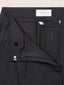 Tracy Wide Pants in Black Stretch Wool Canvas | Jacob Cohën | Details 5