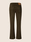 Kate Crop Straight 5 Pocket Trousers in Khaki Power Stretch Bull | Jacob Cohën | Details 3