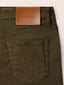 Kate Crop Straight 5 Pocket Trousers in Khaki Power Stretch Bull | Jacob Cohën
