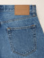 Grace Wide 5 Pocket Jeans in Light Blue Cotton Denim | Jacob Cohën