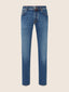 Bard Regular-Slim 5 Pocket Jeans in Medium Blue Power Stretch Denim | Jacob Cohën