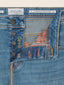 Bard Regular-Slim 5 Pocket Jeans in Light Blue Super Stretch Soft Denim | Jacob Cohën | Details 4