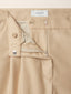 Tracy Wide Pants in Blush Beige Wool Batavia | Jacob Cohën | Details 5
