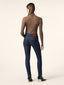 Kimberly Skinny 5 Pocket Jeans in Dark Blue Cotton and Lyocell Comfort Denim with Rinse Wash | Jacob Cohën | Details 4