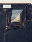 Kimberly Skinny 5 Pocket Jeans in Dark Blue Cotton and Lyocell Comfort Denim with Rinse Wash | Jacob Cohën | Details 5