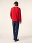 Scott Slim Cropped 5 Pocket Jeans in Dark Blue Super Stretch Denim with Stone Rinse Wash | Jacob Cohën | Details 4