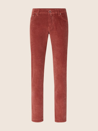 Nick Slim 5 Pocket Pants in Clay Cotton and Lyocell Stretch Corduroy