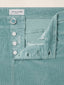 Nick Slim 5 Pocket Pants in Turquoise Cotton and Lyocell Stretch Corduroy | Jacob Cohën