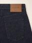 Claire Straight 5 Pocket Jeans in Dark Blue Comfort Stretch Denim with Rinse Wash | Jacob Cohën | Details 4