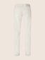 Bard Regular-Slim 5 Pocket Pants in White Cotton Stretch Satin | Jacob Cohën | Details 3