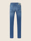 Jeans 5 tasche Bard regular-slim in denim super stretch blu chiaro | Jacob Cohën | Details 5