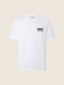 White Cotton Jersey Crewneck T-shirt with Embroidery | Jacob Cohën
