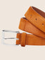 Rust brown calf-hair belt | Jacob Cohën