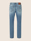 5-Pocket-Jeans David Bootcut aus hellblauem Super Stretch Denim | Jacob Cohën | Details 3