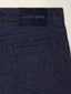 Bard Regular-Slim 5 Pocket Jeans in Dark Blue Super Stretch Denim with Rinse Wash | Jacob Cohën