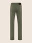 Bard Regular-Slim 5 Pocket Pants in Green Cotton Stretch Gabardine | Jacob Cohën | Details 3