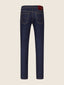 Bard Regular-Slim 5 Pocket Jeans in Dark Blue Super Stretch Denim | Jacob Cohën | Details 3