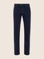 Bard Regular-Slim 5 Pocket Pants in Navy Blue Cotton Stretch Gabardine | Jacob Cohën