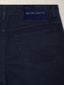 Bard Regular-Slim 5 Pocket Pants in Navy Blue Cotton Stretch Gabardine | Jacob Cohën