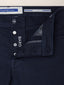 Bard Regular-Slim 5 Pocket Pants in Navy Blue Cotton Stretch Gabardine | Jacob Cohën | Details 4