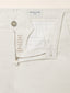 Bobby Slim Chino Pants in White Stretch Satin | Jacob Cohën | Details 4