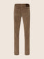Nick Slim 5 Pocket Pants in Nut-Brown Cotton and Modal Stretch Corduroy | Jacob Cohën | Details 3