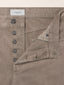Grace Wide 5 Pocket Pants in Cappuccino Cotton Bull Fabric | Jacob Cohën | Details 4