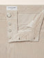 Pantalone 5 tasche Nick slim in velluto a coste stretch di cotone e modal color mandorla | Jacob Cohën | Details 4