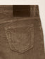 Nick Slim 5 Pocket Pants in Nut-Brown Cotton and Modal Stretch Corduroy | Jacob Cohën