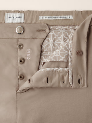 Gray - Pants in Stretch Twill