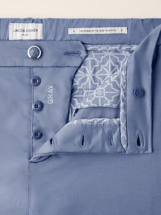 Gray - Pants in Stretch Twill