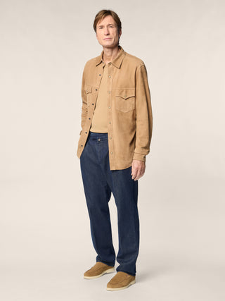 Suede Overshirt