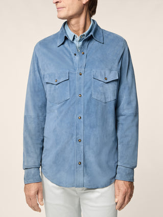 Suede Overshirt